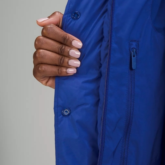Lululemon Wunder Puff Jacket Psychic Blue 4 nwt - Picture 4 of 11